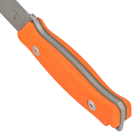 Fox Rifle Windage Orange G10, Stonewashed BECUT by Raven Knives Design (FX-661 OR)