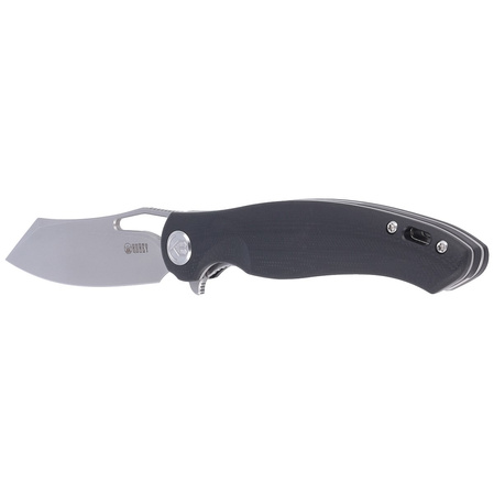 Nóż składany Kubey Drake Black G10, Sandblasted 14C28N by Maksim Tkachuk (KB239E)