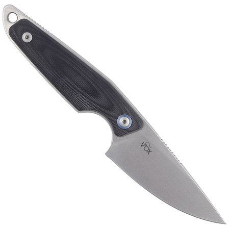 MKM Makro 1 Black G10 Knife, Stonewashed M390 by Jesper Voxnæs (MKMA01-GBK)