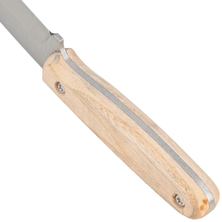 Za-Pas Knife Wave Ash Wood, Satin X50CrMoV15 (WV-J-X50)