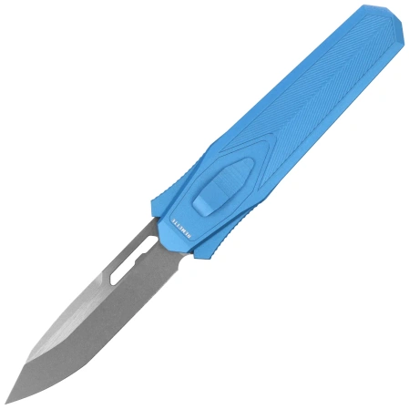 Remette RT-Swordfish T Knife Blue Aluminum/Fat Carbon, Stonewashed 14C28N (ZL103C4)
