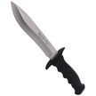 Muela 85-161 Black Rubber Knife, Satin 420H