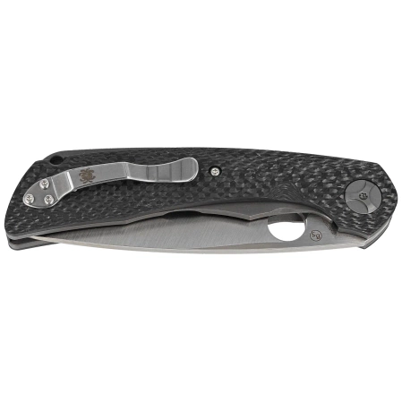 Spyderco Knife Subvert Sprint Run Carbon Fiber / Titanium, Satin Plain CPM 20CV by Nati Amor (C239CFP)