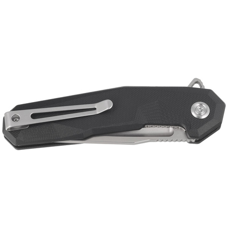 Nóż składany Kubey Carve KB237G Black G10, Bead Blasted AUS-10