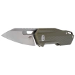 Nóż składany Bestech Toddler OD Green G10, Satin / Stonewashed 14C28N by Maciej Torbé (BG64B)