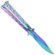 Nóż składany motylek Böker Magnum Balisong Rainbow (06EX401)