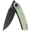 Kubey Knife Momentum Jade G10, Dark Stonewashed AUS-10 by Sherif Manganas (KU344J)