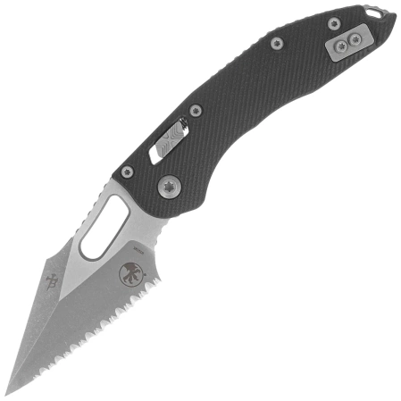 Nóż składany Microtech Stitch Ram-Lok S/E Black Fluted G10, Apocalyptic F/S M390MK by Borka Blades and Tony Marfione (169RL-12APFLGTBK)