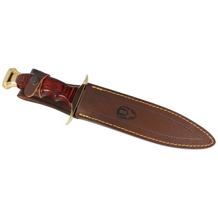 Muela BW-19 Pakka Wood Knife, Satin X50CrMoV15