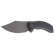 WE Knife Snick Gray Titanium / Marble Carbon Fiber, Gray Stonewashed CPM-20CV (WE19022F-2)