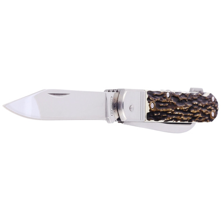 Mikov Fixir Imit. Dear Stag, Mirror hunting pocket knife (232-XH-4V Z)