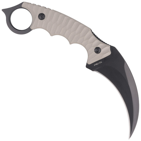 Nóż Böker Magnum Spike Karambit Desert Tan G10, Black Blade (02SC028)