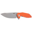 Nóż składany Kubey Nova Orange G10, Bead Blasted D2 (KU117H)
