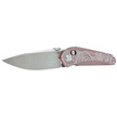 Bestech Mothus Purple Titanium, Satin M390 by Kombou Knife (BT2206D)