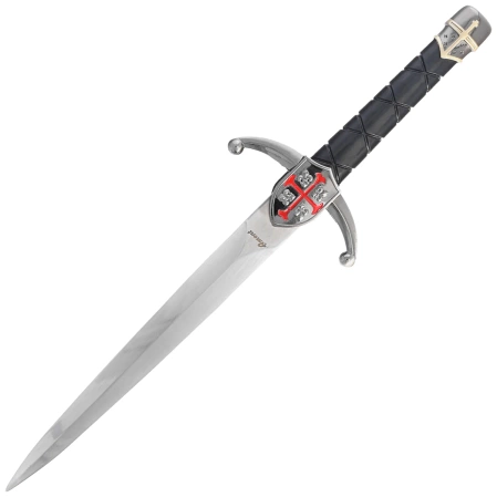 Sztylet Decor Habitat Templar Dagger Black ABS, Satin Stainless Steel (16759-1)
