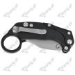 Reate Knife EXO-K Gravity Karambit Black Aluminium, Stonewashed N690