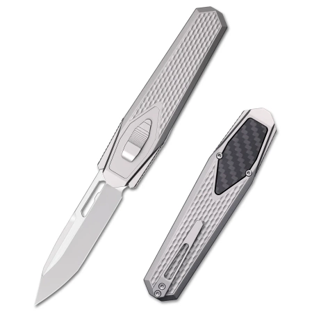 Remette Swordfish Titanium / Carbon Fiber, Pearlescent M390 (ZL101A1)