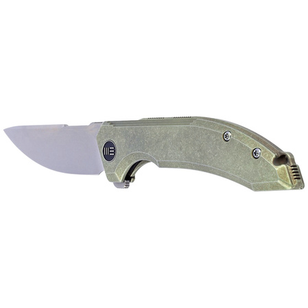 Nóż WE Knife Quixotic Green Titanium, Silver Bead Blasted CPM 20CV (WE21016-4)