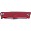 LionSteel Thrill Knife Red Aluminum, Satin M390 by Molletta (TL A RS)