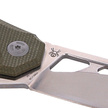 Nóż FoxEdge Atrax OD Green Micarta, Satin by Simonutti (FE-027 MOD)