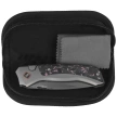 Remette RT-Steed Knife Gray Titanium/Black-Pink Carbon Fiber, Pearlescent M390 (RTWS-TP)