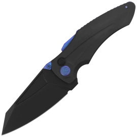 Kubey Sumo Knife Black Titanium, Blackwashed CPM 20CV by Jake Hoback (KB400E)