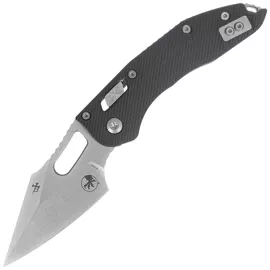 Nóż składany Microtech Stitch Ram-Lok S/E Black Fluted G10, Stonewashed M390MK by Borka Blades and Tony Marfione (169RL-10FLGTBK)