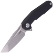 Kubey Carve Nest Knife Black G10, Sandblasted D2 (KB237A)