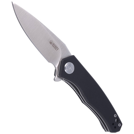 Nóż składany Kubey Cadmus Black G10, Satin D2 by Maksim Tkachuk (KU055A)