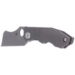 Nóż składany Spyderco Stovepipe Titanium CPM 20CV Plain (C260TIP)