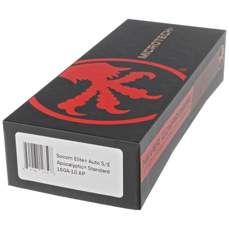 Nóż automatyczny Microtech Socom Elite Auto S/E Black Aluminium, Apocalyptic M390MK by Tony Marfione (160A-10AP)