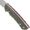Nóż Muela Rhino-10G Green Canvas Micarta, Satin X50CrMoV15
