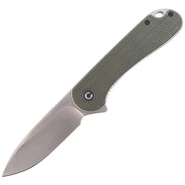 Nóż CIVIVI Elementum Flipper Dark Green Micarta, Satin Finish (C907T)