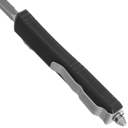 Microtech Ultratech D/E Black Aluminum, Apocalyptic M390 by Tony Marfione (122-11AP)