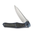 Nóż składany WeKnife 702XI LE No 148/150 Blue Integral Titanium/Shredded Carbon Fiber, Satin M390 (WE07B-1)