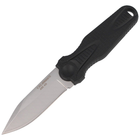 Herbertz CJH Neck Knife Black Polymer, Satin (10000347 - 108307)