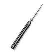 Sencut Slashkin Knife Black G10, Satin D2 (S20066-1)