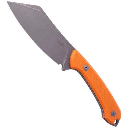 Nóż Kubey Knife Perses, Orange G10, Bead Blasted D2 (KU302A)