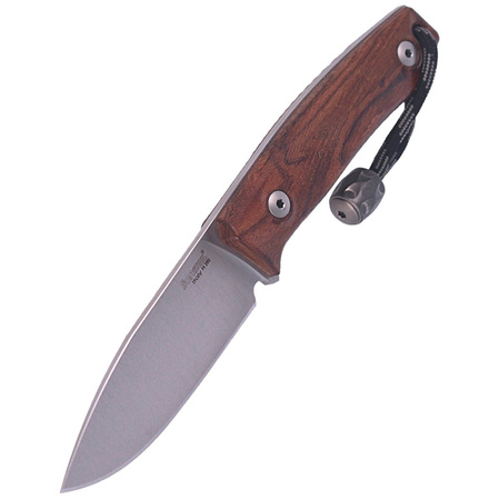 LionSteel Bushcraft Santos Wood / Fixed Satin Blade (M1 ST)