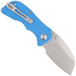 Nóż składany Kubey Karaji Blue G10, Bead Blasted D2 (KU180C)