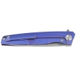 Nóż składany RikeKnife 803CH Blue Titanium/Carbon Fiber, Satin M390 by Richard Wu (RK803CH-B)