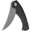 Nóż składany Kubey Scimitar KU173K Black G10, Bead Blasted 14C28N