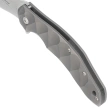 Nóż składany Fox Flipper Gray Titanium, Satin N690Co by Jens Ansø (FX-302)