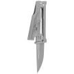 Nóż grawitacyjny Reate Mini EXO OTF Gravity Drop Point Bead Blasted Titanium/Black Micarta, Stonewashed CPM 3V