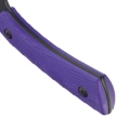 Bestech Step Knifew Purple G10, Black PVD D2 by Denis Simonutti (BFK06C)