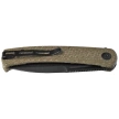 Nóż składany Civivi Caetus Green Burlap Micarta, Black Stonewashed 14C28N (C21025C-3)