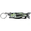 Martinez Albainox Fishing 3 Knife Key-ring Green Aluminum, Black 3Cr13Mov (25145 GR)