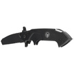 Nóż składany Extrema Ratio Glauca B1 Black Aluminium, Black MIL-C N690 (04.1000.0139/BLK)