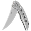 Reate Velocity Gray Titanium Knife, Satin Elmax by Tashi Bharucha