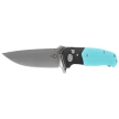 Nóż składany Bestech Swordfish Black/Light Blue G10, Satin 14C28N (BG62F)